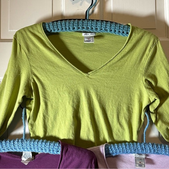 Set of 3 Old Navy Perfect Fit Sheer Long Sleeve Tees - Picture 8 of 9